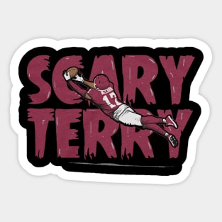 Terry Mclaurin Scary Sticker